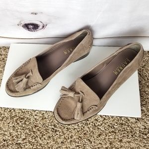 Ralph lauren suede leather loafer shoes